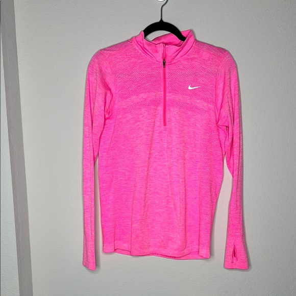 Nike Tops - Nike Vibrant Pink Half-Zip Pullover